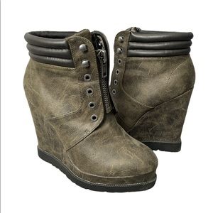Michael Antonio Wedge Ankle Boots